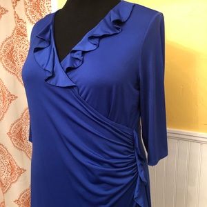 Kiyonna Faux Wrap Dress